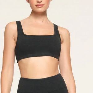SKIMS Sz 2X Wide Neck Blarette Bandeau Black Plus Size